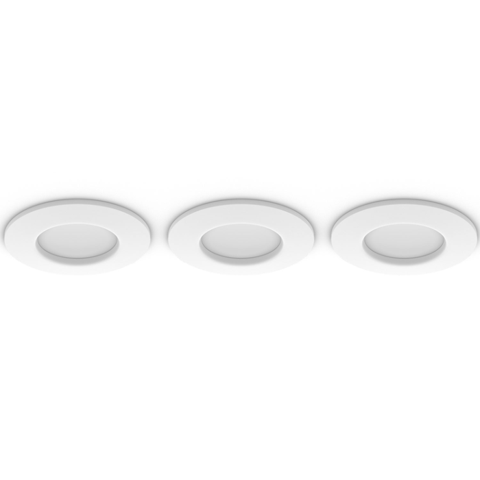 Philips - Philips Hue Slim Downlight S 90mm 3-pack - Vit