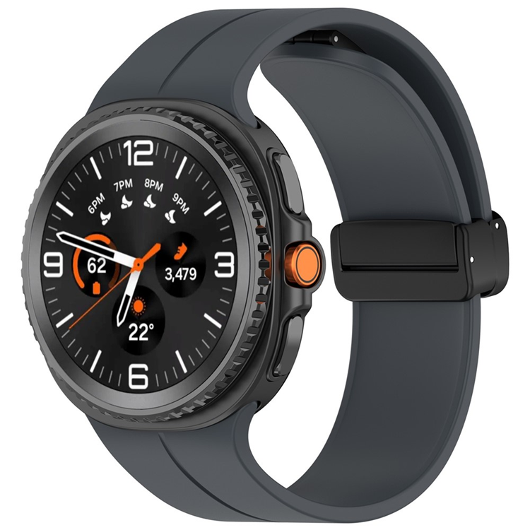 Galaxy Watch 8/8 Classic (40/44/46mm) Armband Silikon - Grey | 5123 | AlltMobil