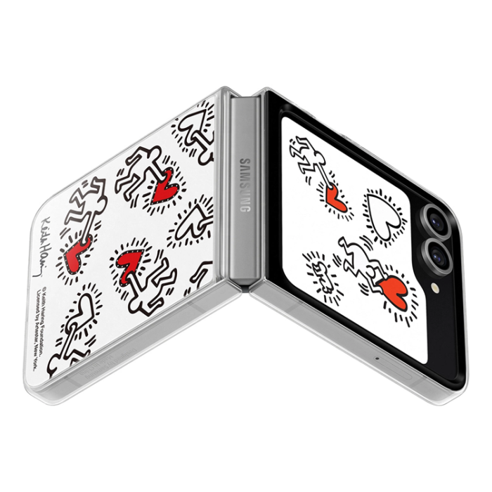 Samsung - Samsung Galaxy Z Flip 6 Mobilskal Flipsuit - Transparent