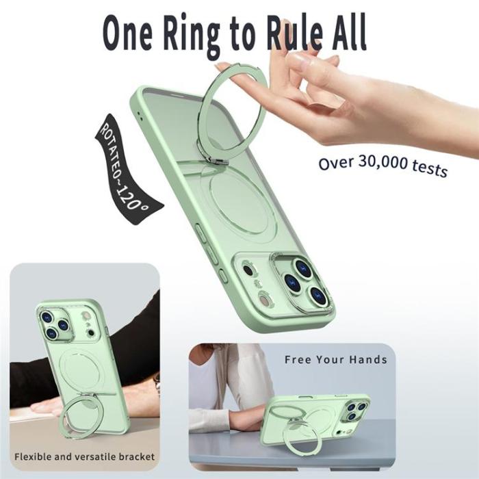 A-One Brand - iPhone 17 Pro Max Mobilskal MagSafe Rotating Kickstand