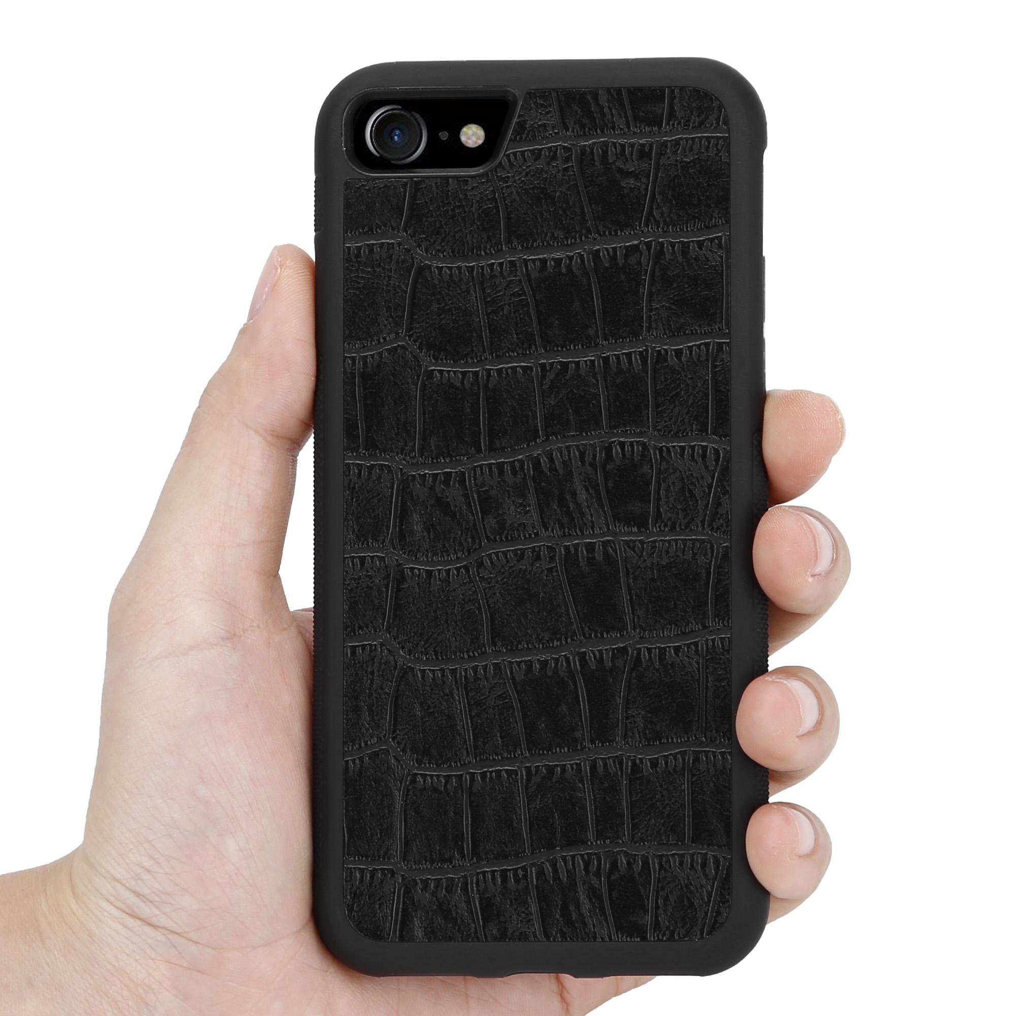 Boom Croco skal till iPhone 6/7/8/SE 2020 - Svart | 2353 | AlltMobil