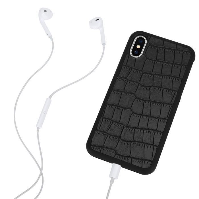 Boom of Sweden - Boom Croco skal till iPhone X/XS - Svart