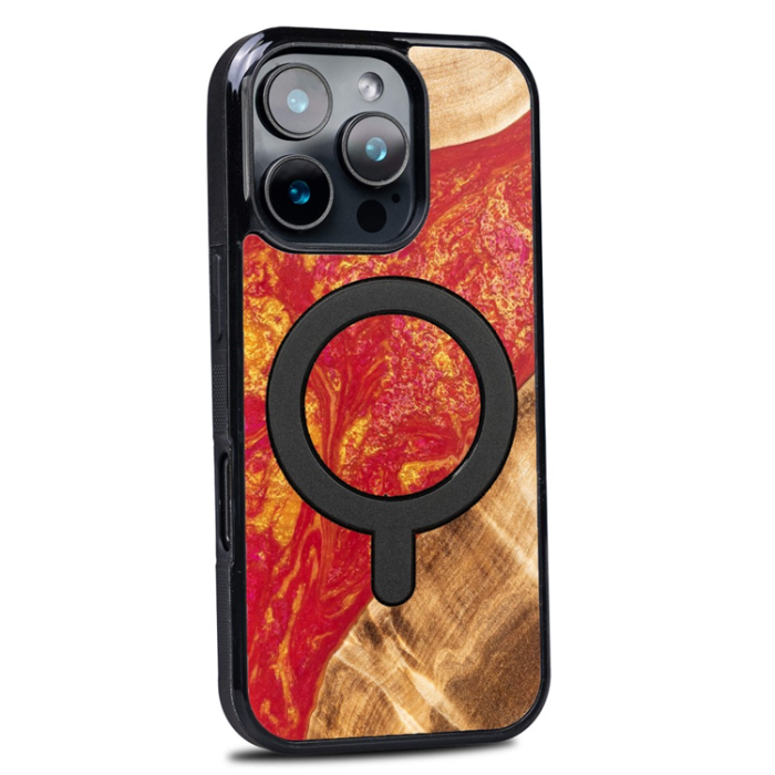 Bewood - Bewood iPhone 16 Pro Mobilskal MagSafe Unique Neons Paris