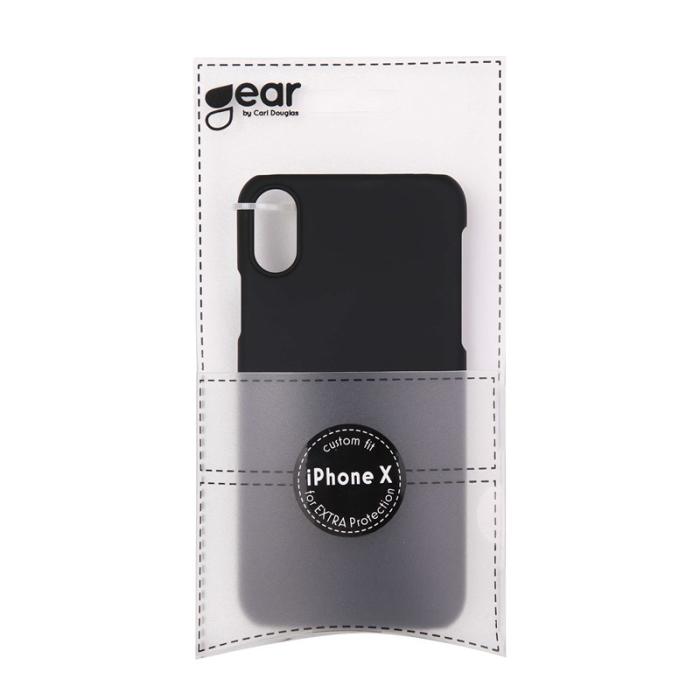 GEAR - GEAR mobilskal till iPhone XS / X - Svart