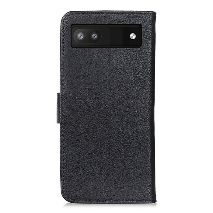 KHAZNEH - KHAZNEH Google Pixel 6a Plånboksfodral Magnetic Flip - Svart