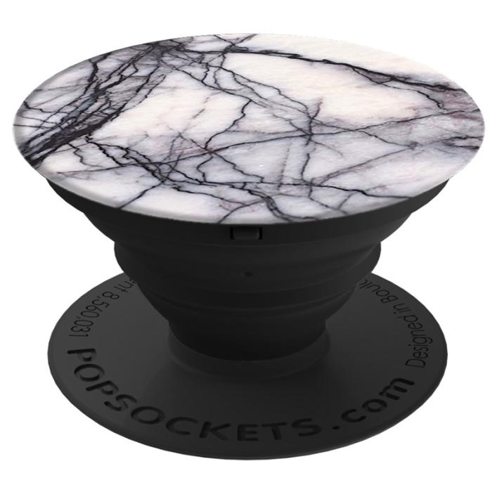 UTGATT5 - POPSOCKETS Hållare/ Ställ - White Marble