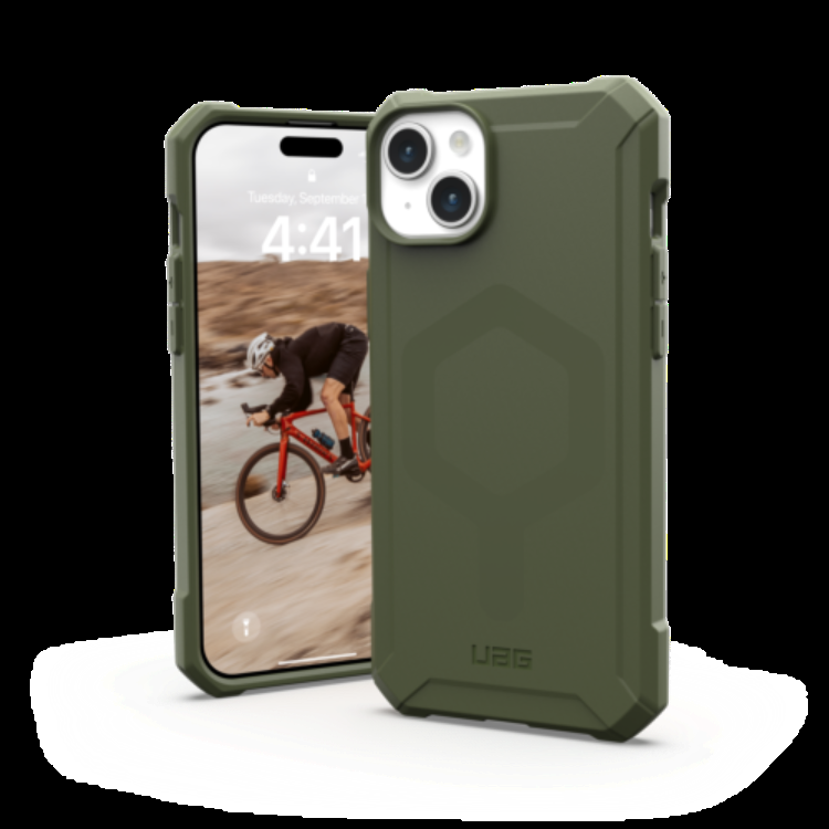 UAG iPhone 15 Plus Mobilskal Magsafe Essential Armor - Olive Drab | 2353 | AlltMobil