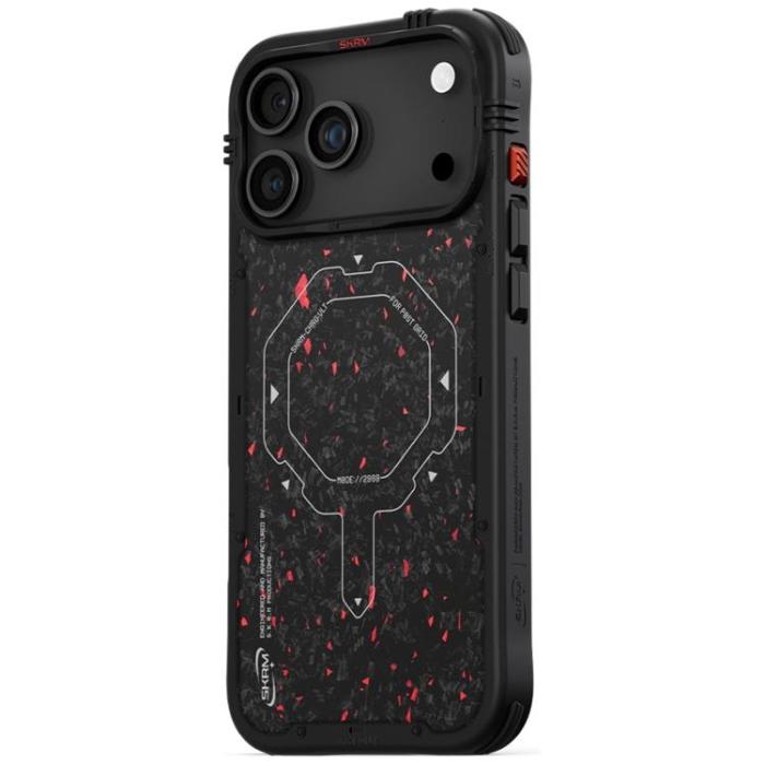 Skinarma - Skinarma iPhone 17 Pro Max Mobilskal MagSafe Vektor - Svart