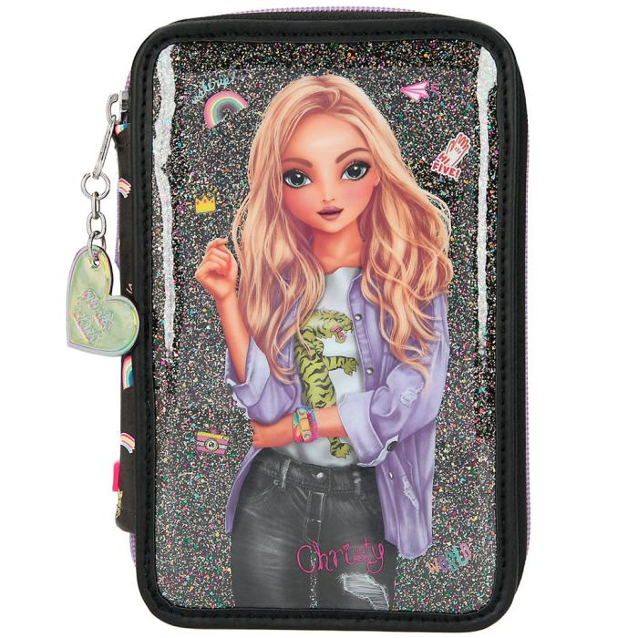 UTGATT5 - TOPMODEL Trippelpennfodral Girlz Club