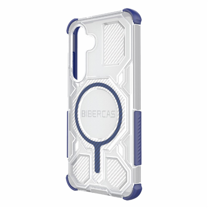 A-One Brand - BIBERCAS Galaxy S25 Plus Mobilskal MagSafe J-16 Transparent