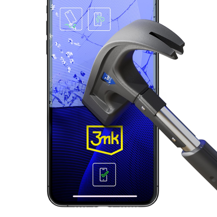 3MK - 3MK Google Pixel 9 Pro Hybrid Okrossbart Glas FlexibleGlass
