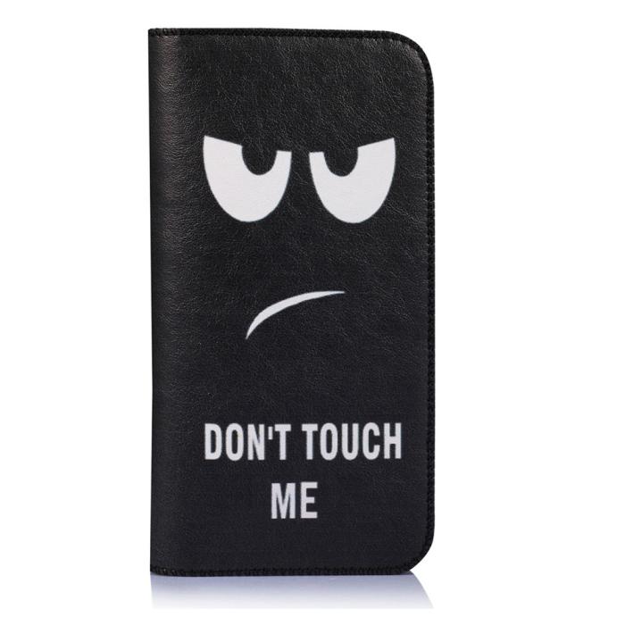 UTGATT5 - Universal Plånboksfodral till Smartphone - Don't Touch Me