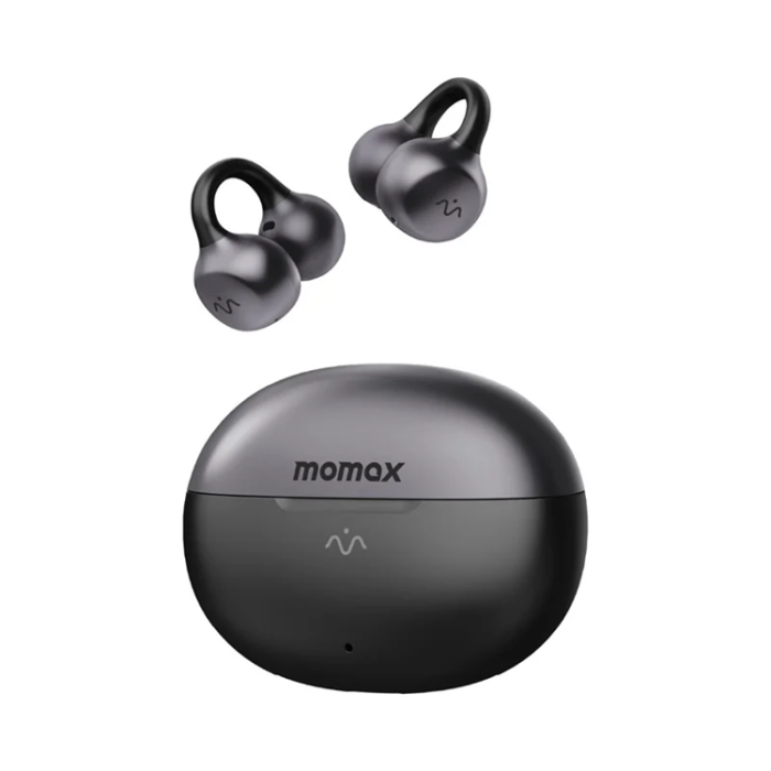 MOMAX - MOMAX Clip-On BT15 1-Vibe Clip M.IN.D IPX4 Trådlös Hörlurar - Svart