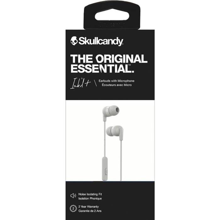 Skullcandy - SKULLCANDY Hörlurar In-Ear Mic1 INKD Plus - Vit