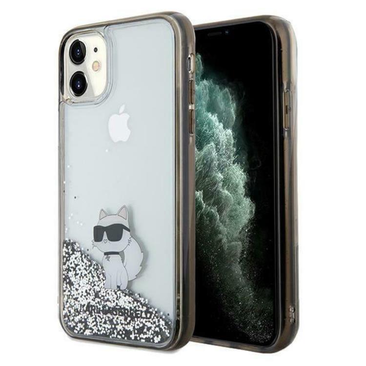 KARL LAGERFELD iPhone 11/XR Mobilskal Liquid Glitter Choupette | 2353 | AlltMobil