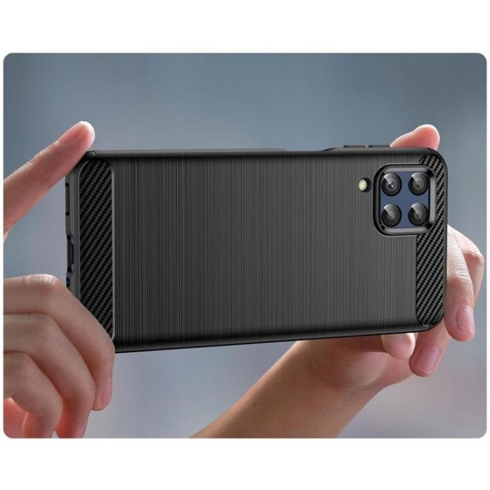 Tech-Protect - Tech-Protect Galaxy M33 5G Skal TPU Carbon - Svart