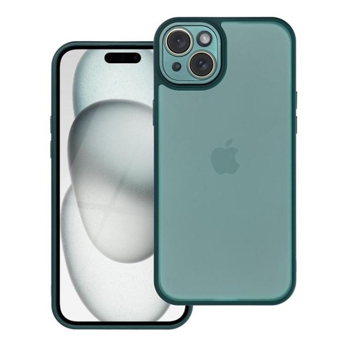 OEM - iPhone 15 Mobilskal Variete - Mörkgrön