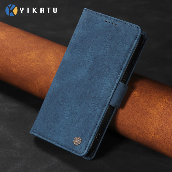 YIKATU - YIKATU OnePlus 15 5G Konstläder Plånboksfodral Skin-touch Feeling