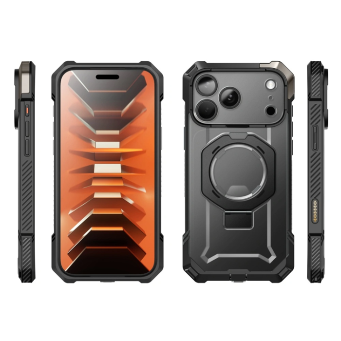 SupCase - SupCase Mobilskal För iPhone 18 Pro Magsafe UB Grip - Svart