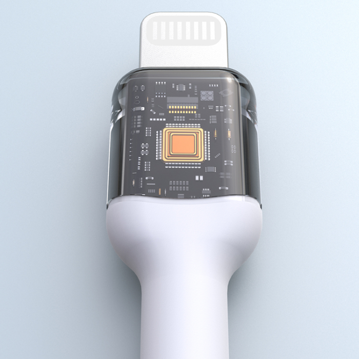 Dudao - Dudao USB-C - Lightning 30W Kabel 1m L9X - Vit