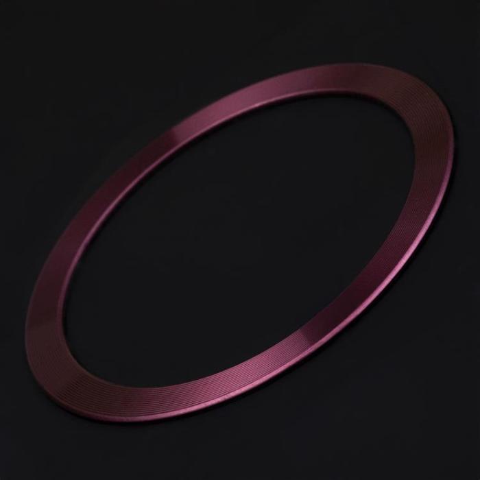 A-One Brand - [2-Pack] MagSafe Metallring Magnetisk - Lila