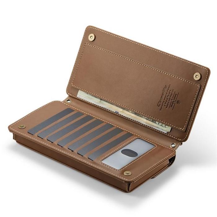 Caseme - CASEME Me20 Crossbody Väska 4.0-7.6'' Läder - Brun