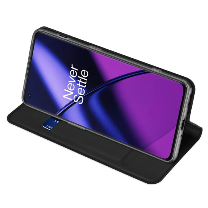 Dux Ducis - Dux Ducis OnePlus 11 5G Plånboksfodral Skin Series - Svart