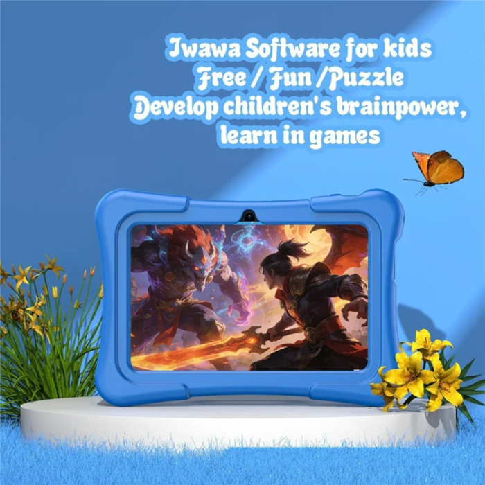 A-One Brand - Surfplatta För Barn Q11 1+16GB Dubbelkamera 7-tums HD-skärm - Rosa