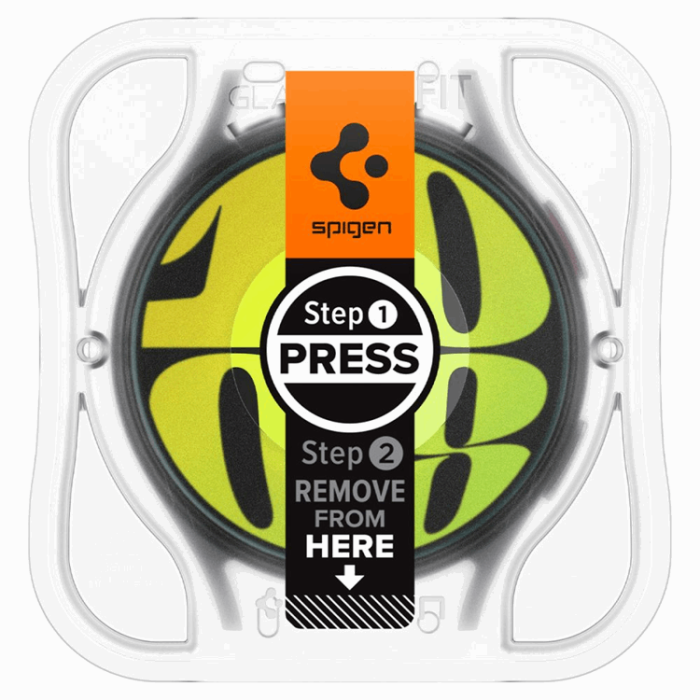 Spigen - [2-Pack] Spigen Galaxy Watch 7 (44mm) Härdat glas Skärmskydd EZ Fit