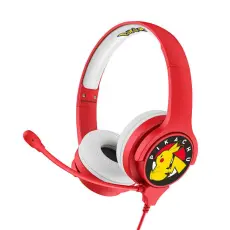 POKEMON - POKEMON Interaktiv Hörlurar/Headset On-Ear 85/94dB Bom-Mikrofon - Röd