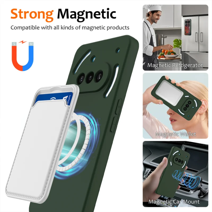 A-One Brand - Nothing Phone (3a) Mobilskal MagSafe Anti-Drop Silikon