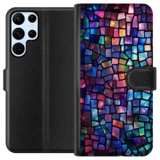 Gustaf - Pl&aring;nboksfodral till Samsung Galaxy S24 Ultra med Disco