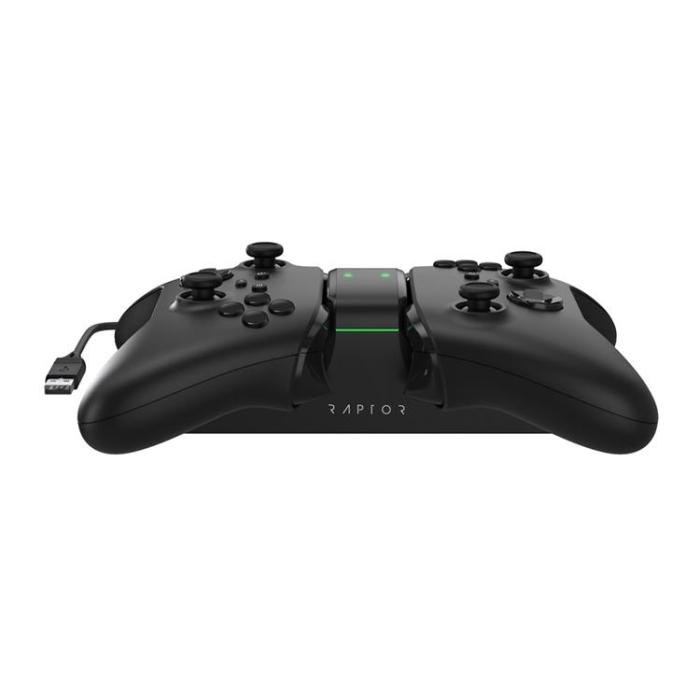 Raptor - RAPTOR Laddare För Handkontroll Dubbel XBOX