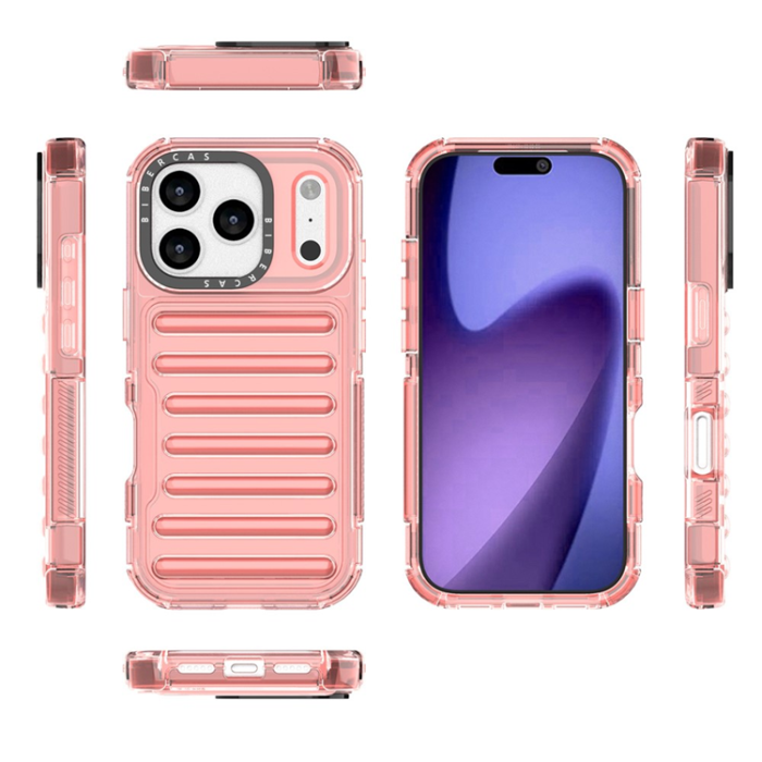 A-One Brand - iPhone 17 Pro Max Mobilskal Stripe Design Detachable - Djuprosa