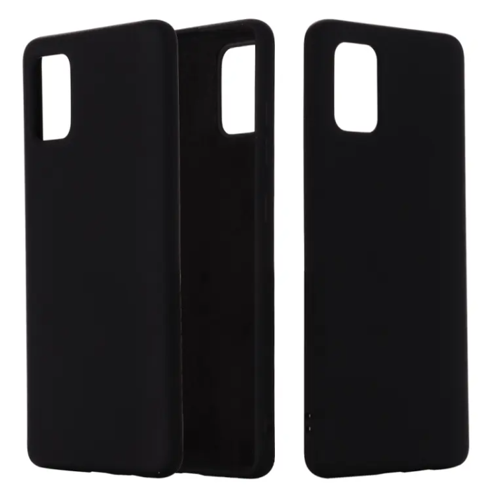 SiGN - SiGN Xiaomi Mi 10 Lite Skal Liquid Silicone - Svart