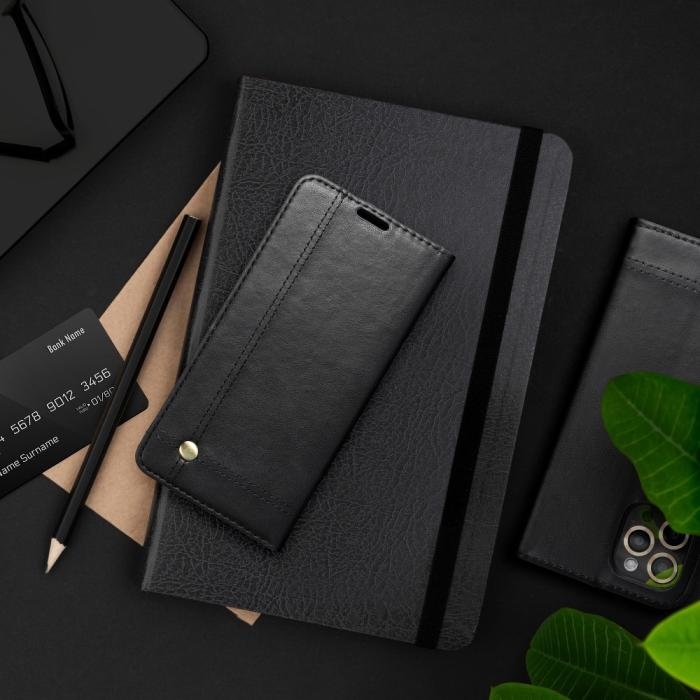 UTGATT1 - PRESTIGE Plånboksfodral till Samsung Galaxy S21 Plus Svart