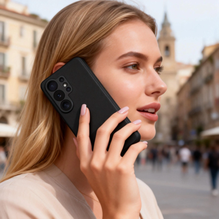 Tech-Protect - Tech-Protect Plånboksfodral För Galaxy S26 Ultra Smart - Matt Svart