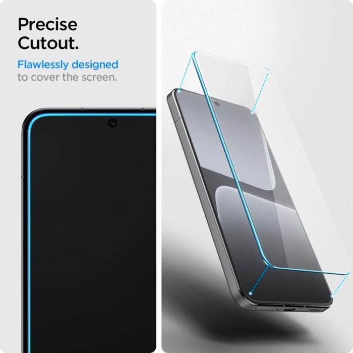 UTGATT - [2-Pack] Spigen Xiaomi 13/14 Härdat Glas Skärmskydd