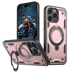 N/A - Mobilskal till iPhone 14 Pro Plast MagSafe Milit&auml;rskydd - Ros&eacute;guld