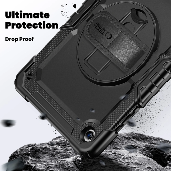 Tech-Protect - Tech-Protect Galaxy Tab A9 Plus Skal Soild - Svart