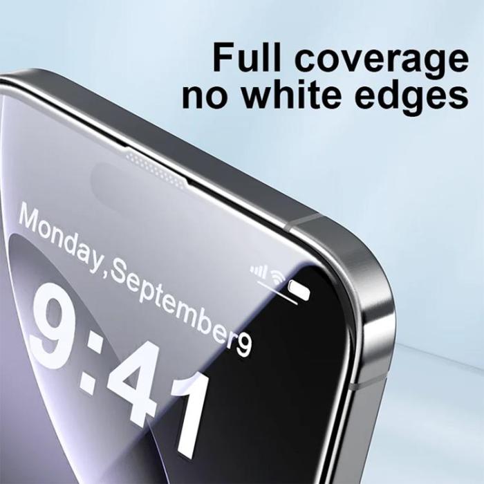 A-One Brand - Härdat glas Skärmskydd För Apple iPhone 13 Pro Max med Installationsverktyg