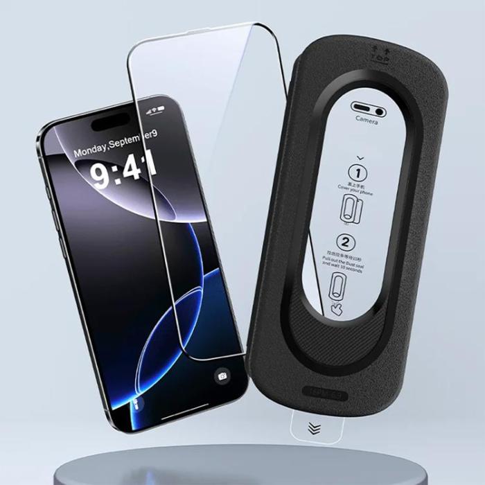 A-One Brand - Härdat glas Skärmskydd För Apple iPhone 13 Pro Max med Installationsverktyg