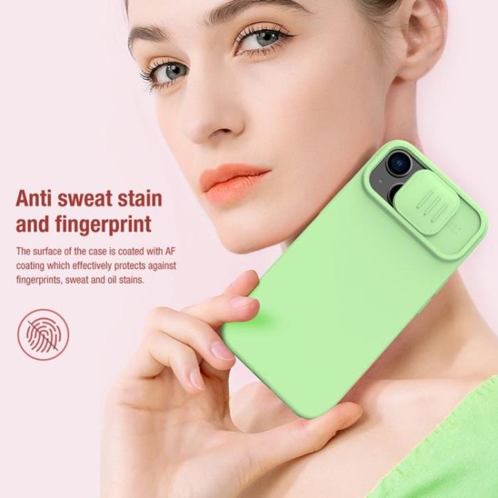 Nillkin - Nillkin iPhone 14 Plus Skal Magsafe Magnetic - Blå
