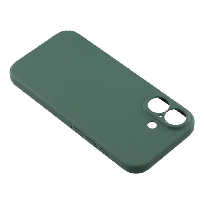 A-One Brand - iPhone 17 Mobilskal Skin-Touch Rubberized Hard PC - Grön