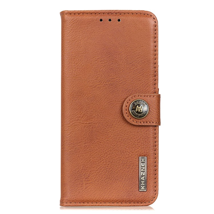 KHAZNEH - KHAZNEH Xiaomi Mi 11 Ultra Plånboksfodral Cowhide - Brun