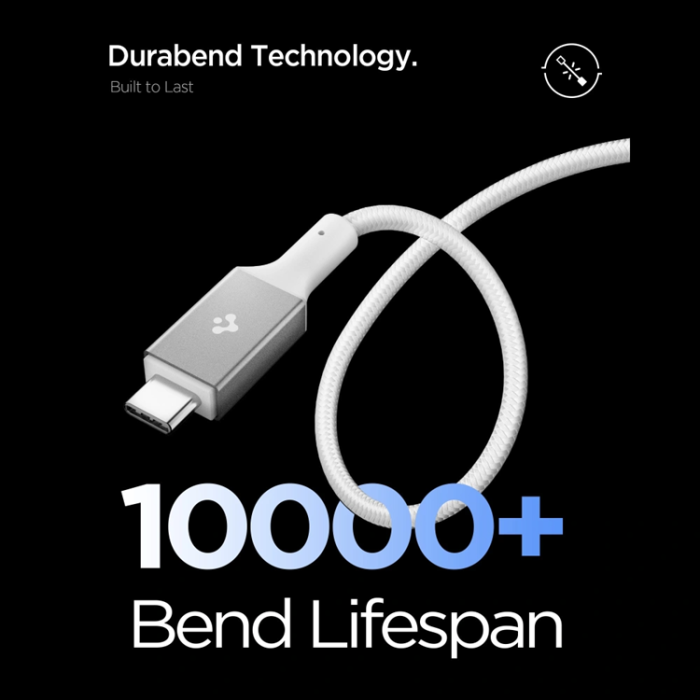 Spigen - Spigen USB-C till USB-C 240W Kabel 150cm EB24015CC