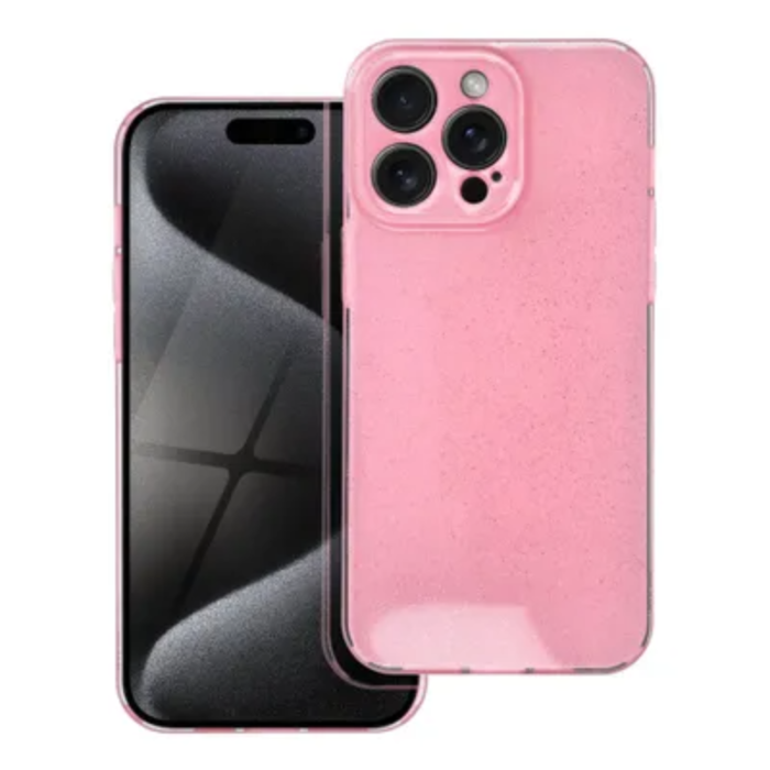 OEM - iPhone 15 Pro Max Mobilskal 2mm Blink - Rosa