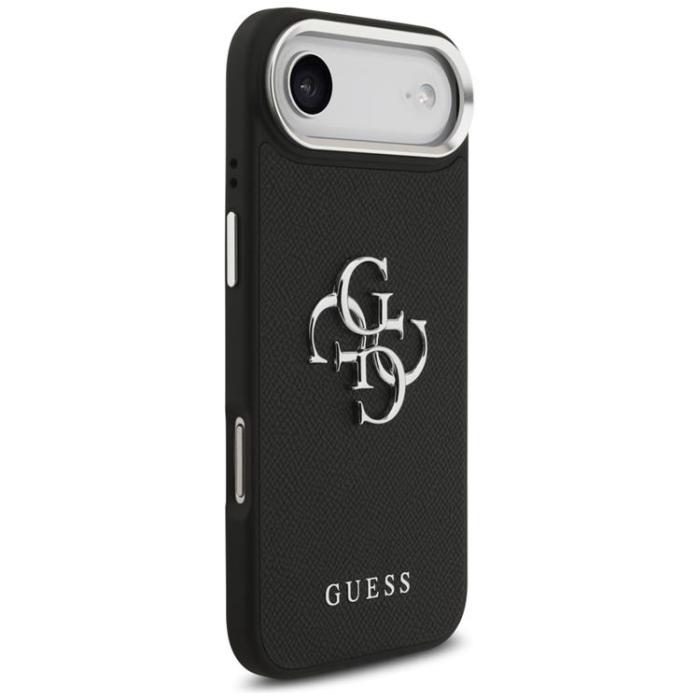 Guess - Guess iPhone 17 Air Mobilskal Grained Big 4G Classic Logo - Svart