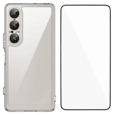 A-One Brand - Sony Xperia 1 VII Mobilskal Med Skärmskydd - Transparent