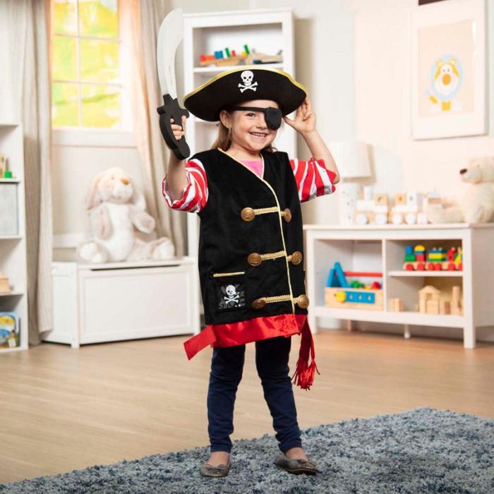 MND - MND Kostymset Role Play Costume Set Pirate